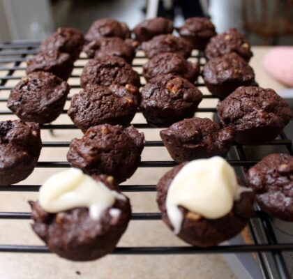 Mini Brownie Muffins
