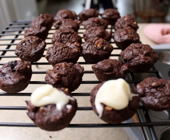 Mini Brownie Muffins