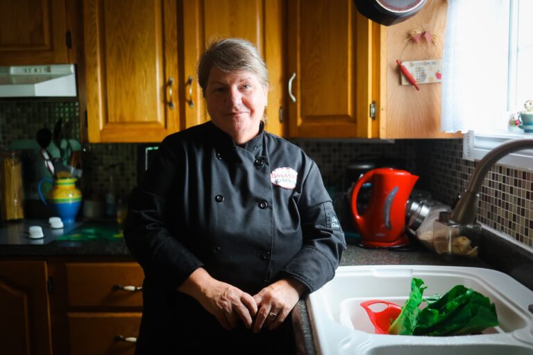 Bonita in her kitchen