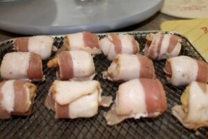 Bacon Wrapped Potato Tots