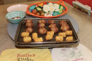 Bacon Wrapped Potato Tots