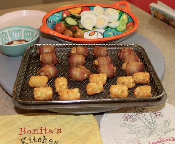 Bacon Wrapped Potato Tots