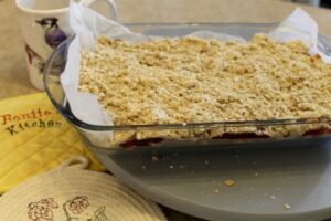 Cherry Crumbles