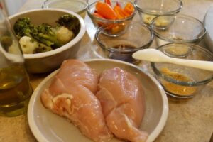 One Pan Chicken Meal