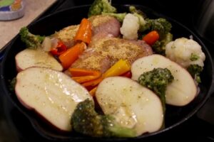 One Pan Chicken Meal