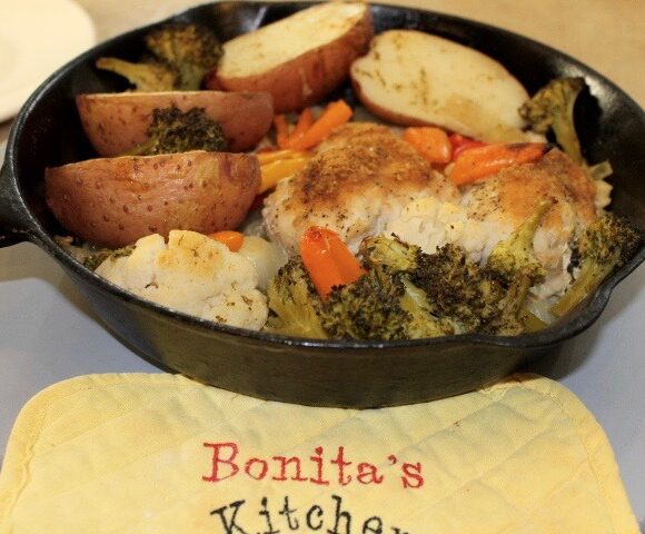 One Pan Chicken Meal