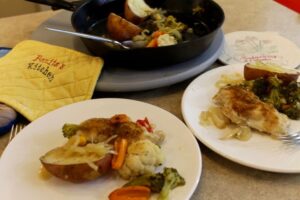 One Pan Chicken Meal