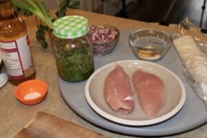 Pastry Pesto Chicken