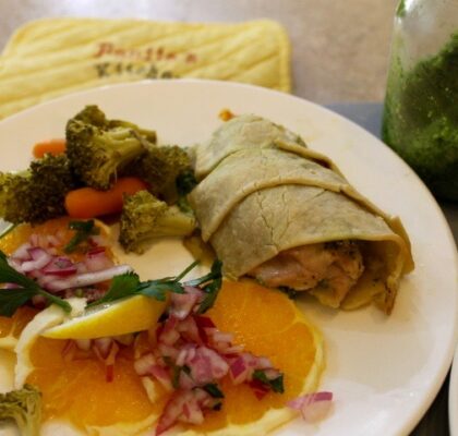 Pastry Pesto Chicken