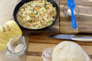 Bread Chicken Pot Pie