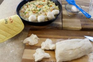 Bread Chicken Pot Pie