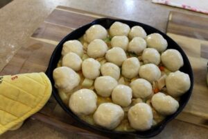 Bread Chicken Pot Pie