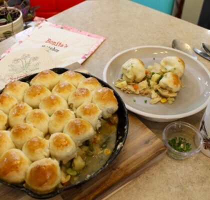 Bread Chicken Pot Pie