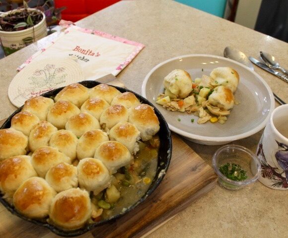Bread Chicken Pot Pie