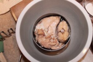 Steamed Salmon Pudding