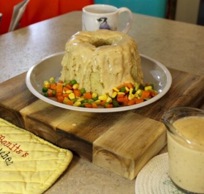 Steamed Salmon Pudding