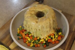 Steamed Salmon Pudding
