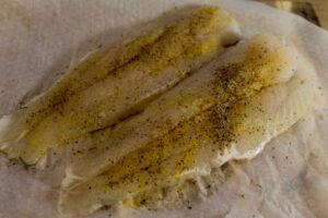 Seasoned Baked White Fish