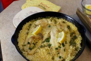 Seasoned Baked White Fish