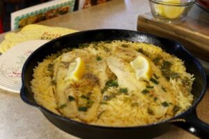 Seasoned Baked White Fish