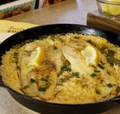 Seasoned Baked White Fish