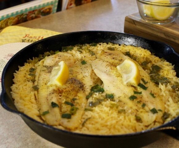 Seasoned Baked White Fish