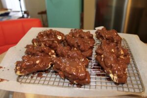Chocolate Peanut Butter Ladyfingers.