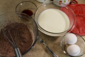 Homemade Chocolate Custard