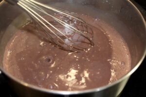 Homemade Chocolate Custard