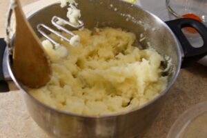 White Vegetable Potato Salad.