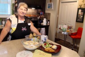 White Vegetable Potato Salad