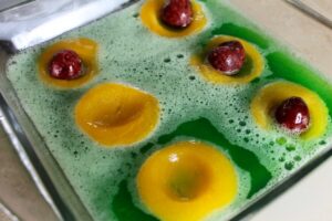 Jello Peach Dessert