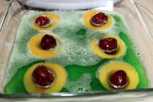 Jello Peach Dessert