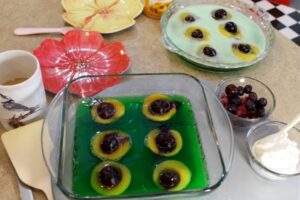 Jello Peach Dessert