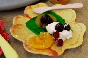 Jello Peach Dessert