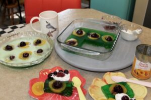 Jello Peach Dessert