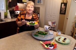 Jello Peach Dessert