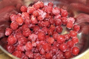 Rhubarb and Cherry Jam