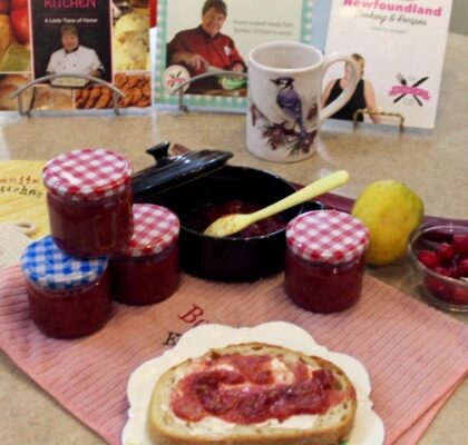 Rhubarb and Cherry Jam
