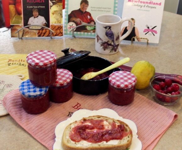 Rhubarb and Cherry Jam