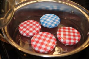 Rhubarb and Cherry Jam