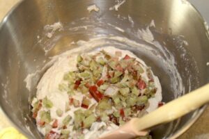 Streusel Rhubarb Muffins