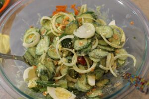 Cucumber salad