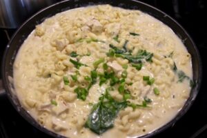 Mac and Chicken Bake