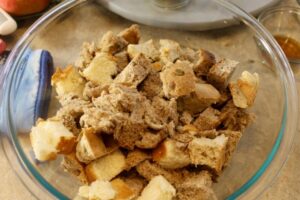 Apple Bread Pudding
