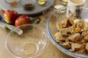 Apple Bread Pudding