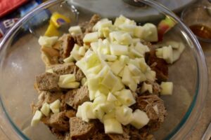 Apple Bread Pudding