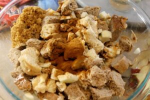 Apple Bread Pudding