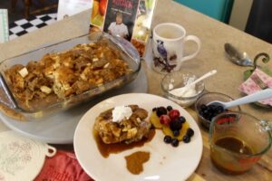 Apple Bread Pudding
