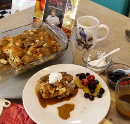 Apple Bread Pudding